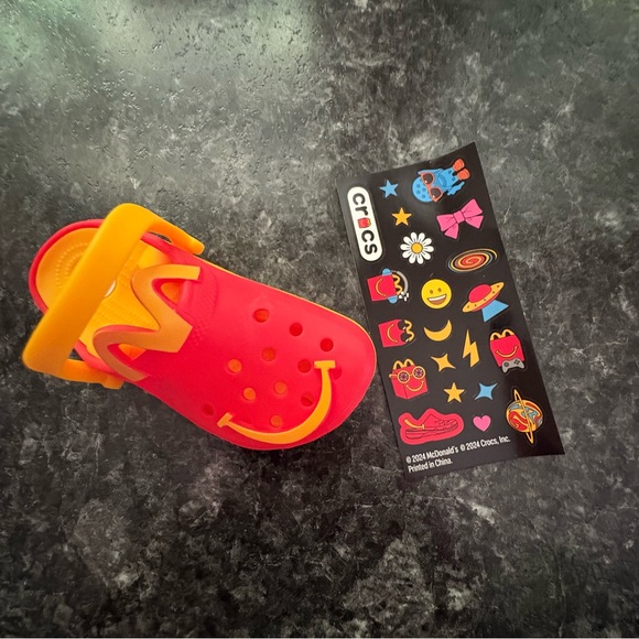 CROCS Happy Meal Box Toy - Red and Yellow - Picture 2 of 4